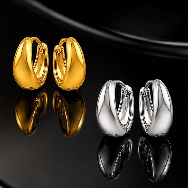 Combo of Kaju Bali Earring Pairs for Men