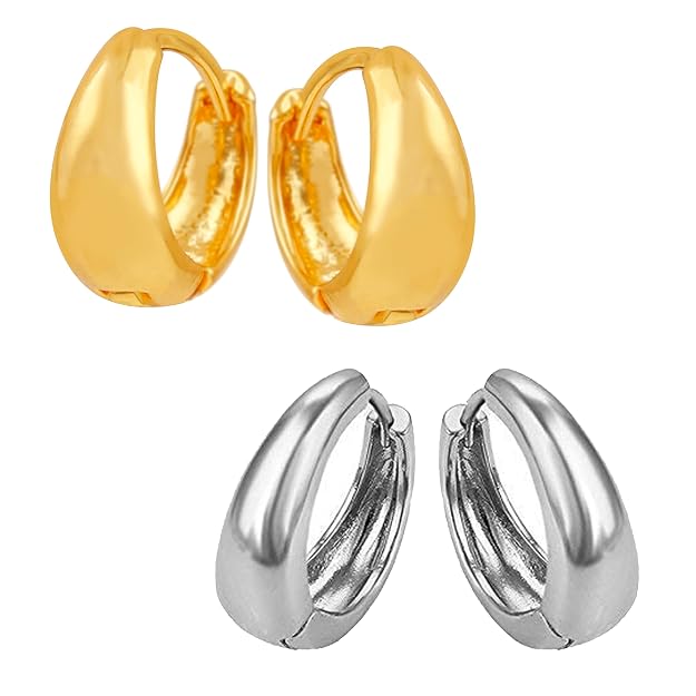 Combo of Kaju Bali Earring Pairs for Men