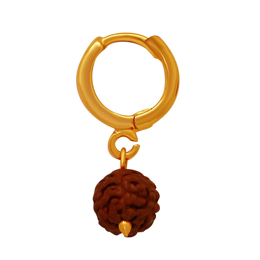 Magnificent Rudraksh Drop Single Earring