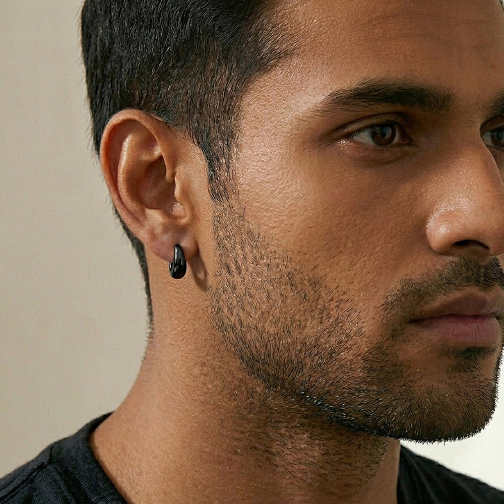 Men's Kaju Single Pair Earrings