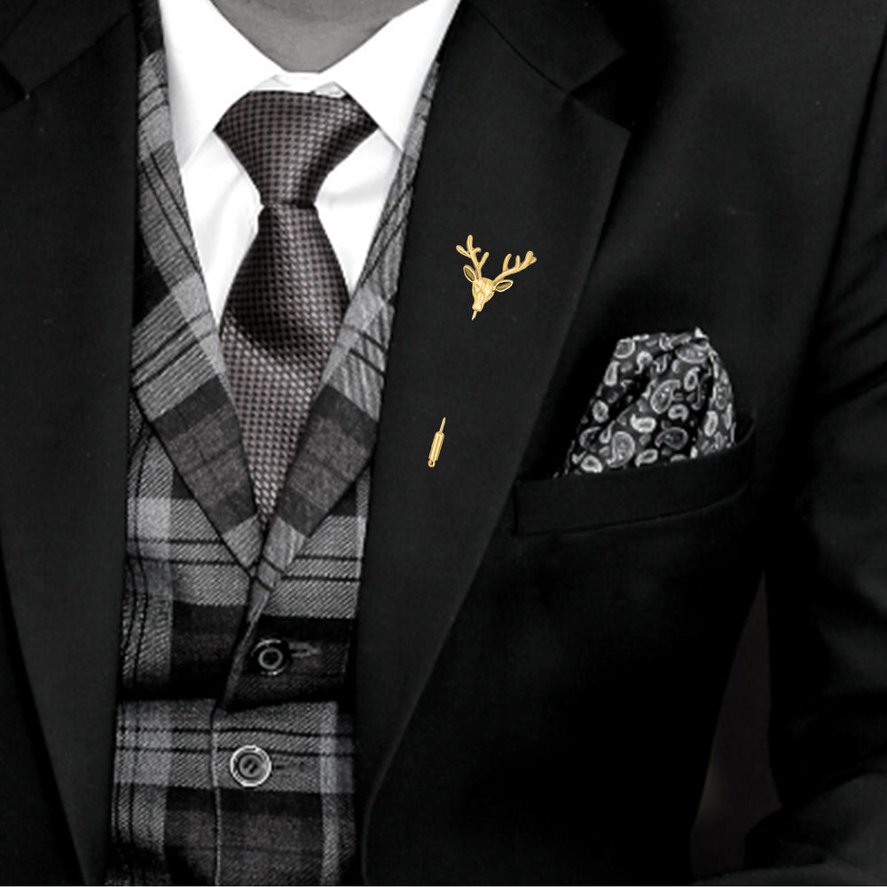Deer Lapel Pin / Brooch Pin