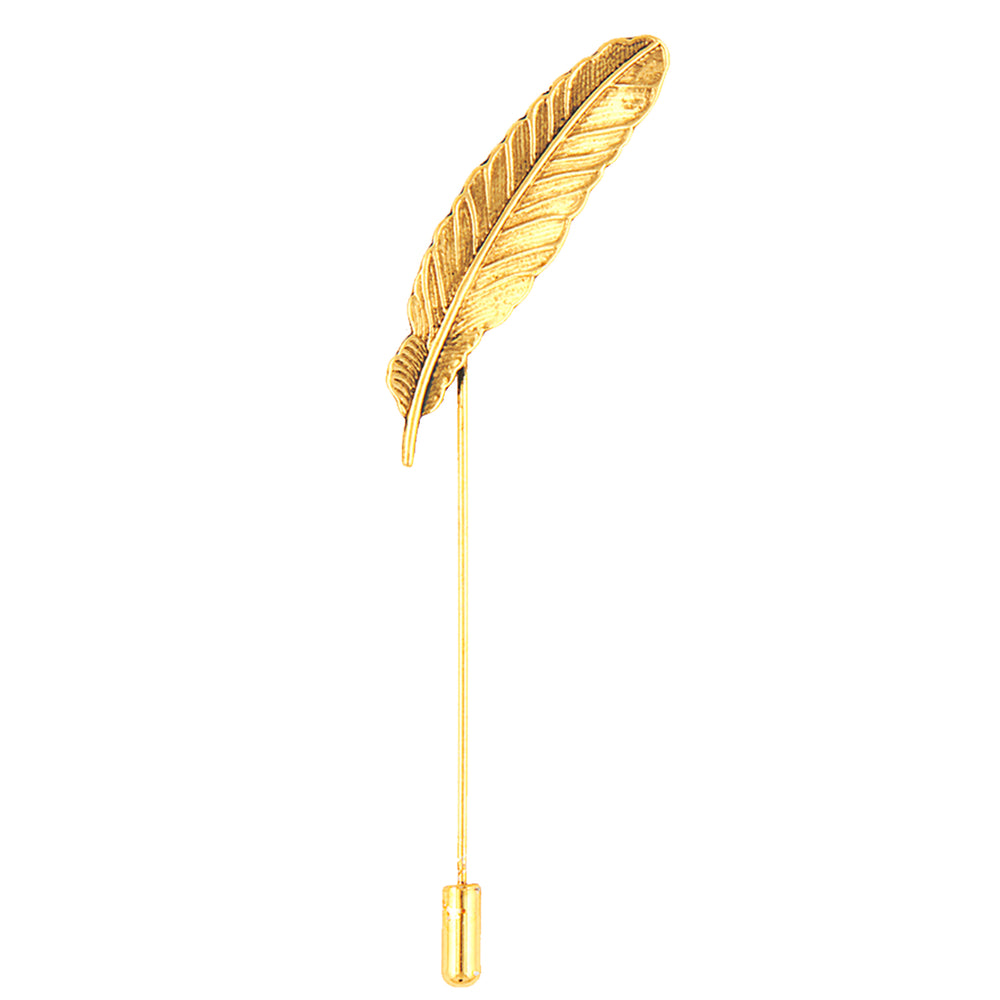 Elegant Leaf Lapel / Brooch Pin