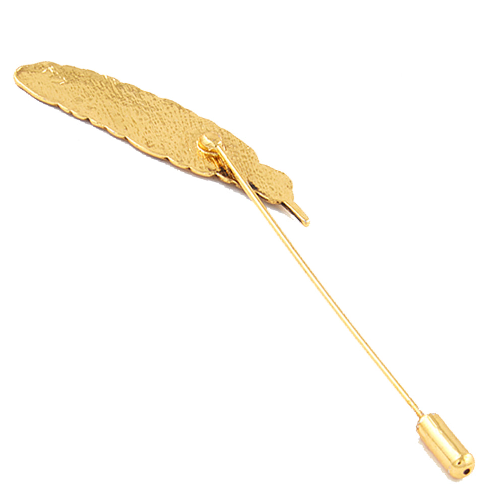 Elegant Leaf Lapel / Brooch Pin