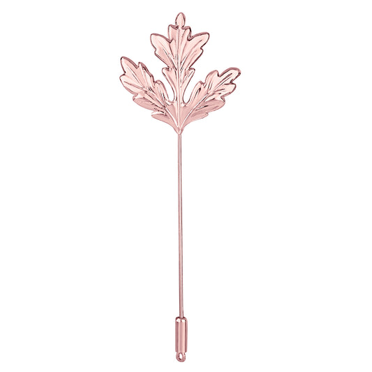 Fashionable Mens Maple Leaf Tree Lapel Stick Brooch Pin