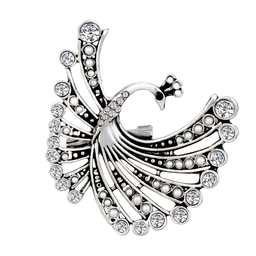 Flying Peacock Shape Brooch