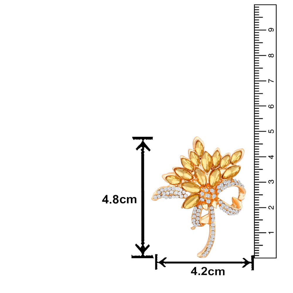 Trendy Floral Shape Brooch