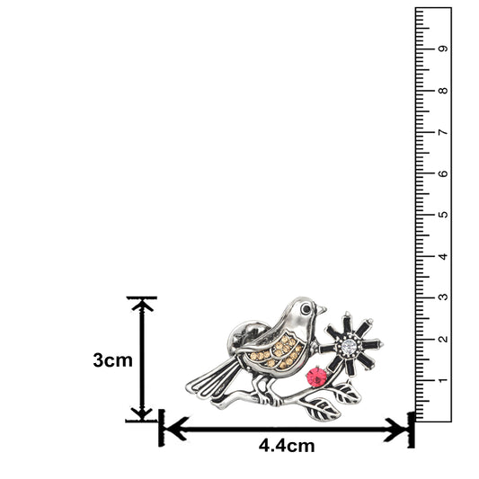 Sparrow Design Brooch