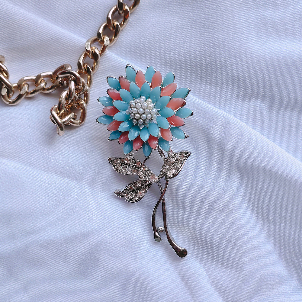 Sunflower Brooch / Lapel Pin