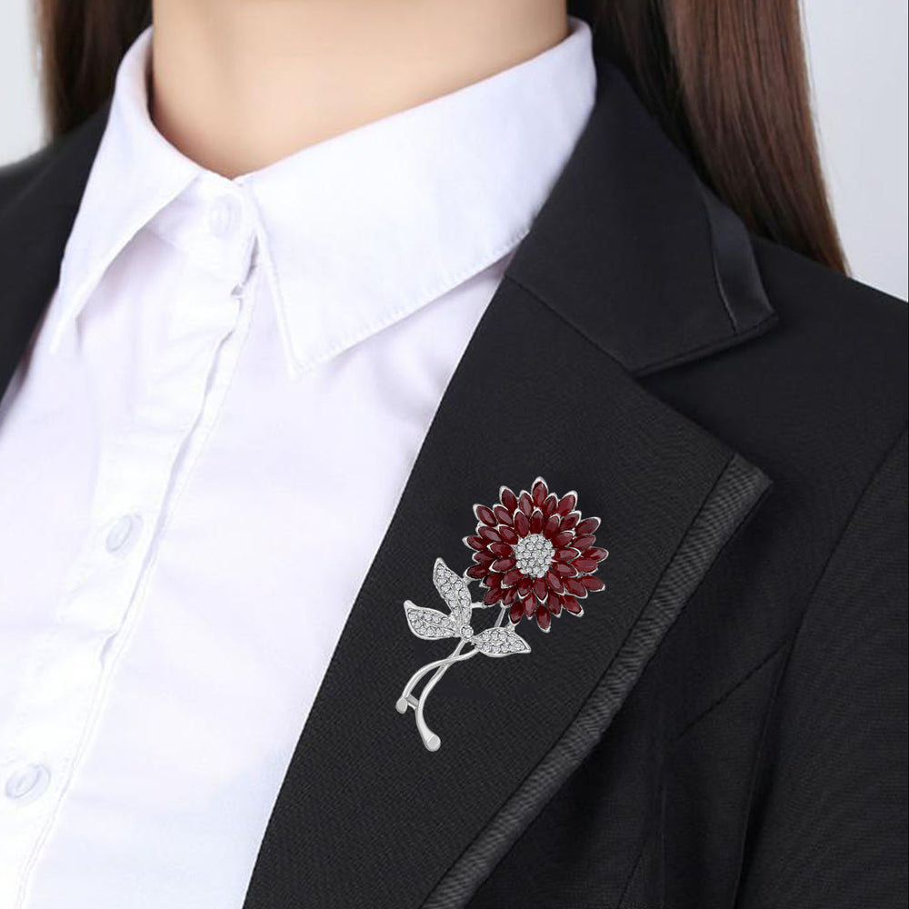 Sunflower Brooch / Lapel Pin