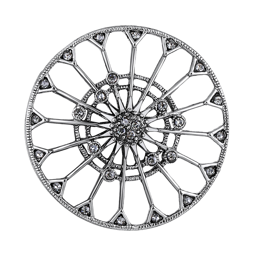 Round Brooch / Saree Pin