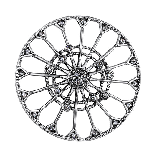 Round Brooch / Saree Pin