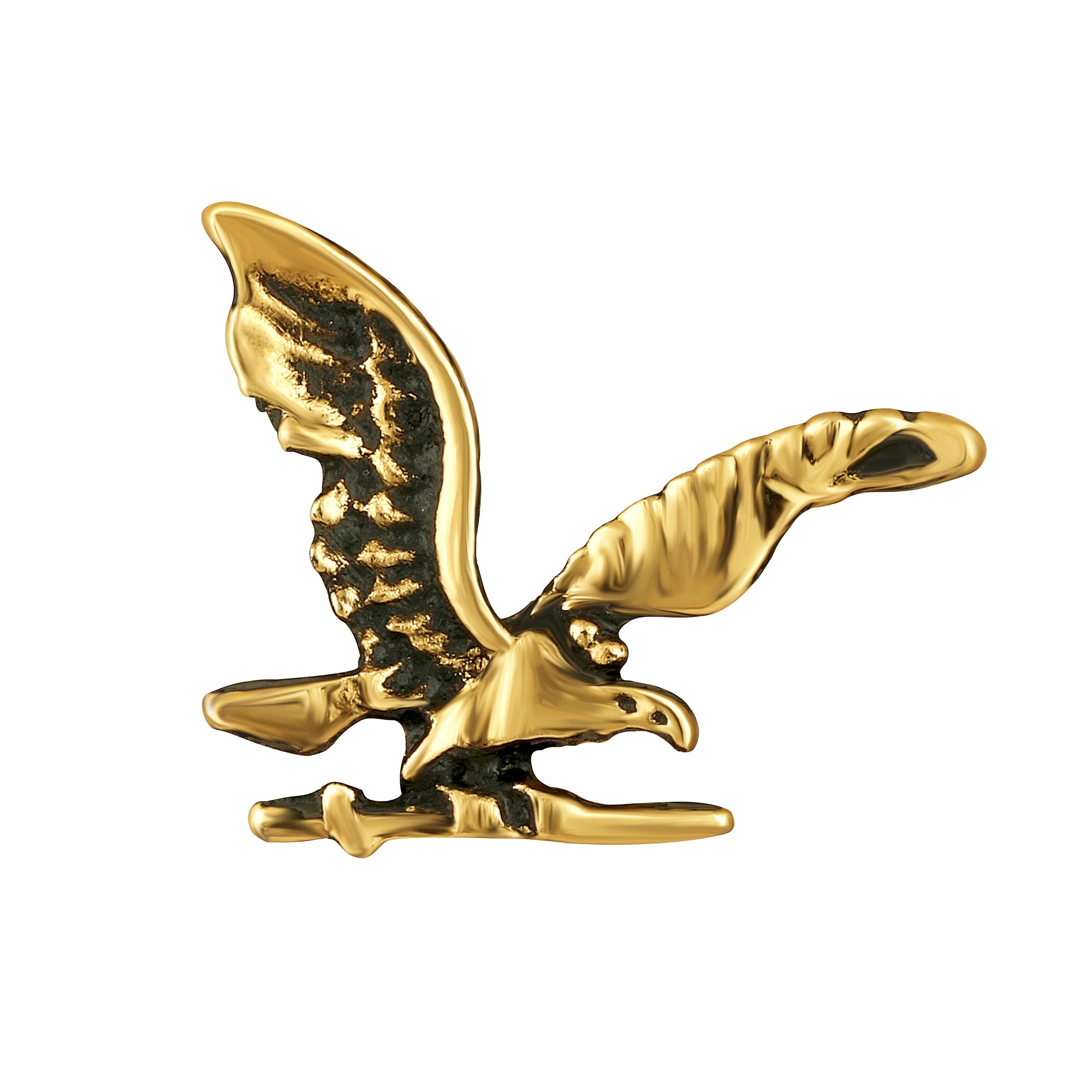 Antique Eagle-Shaped Brooch / Lapel Pin