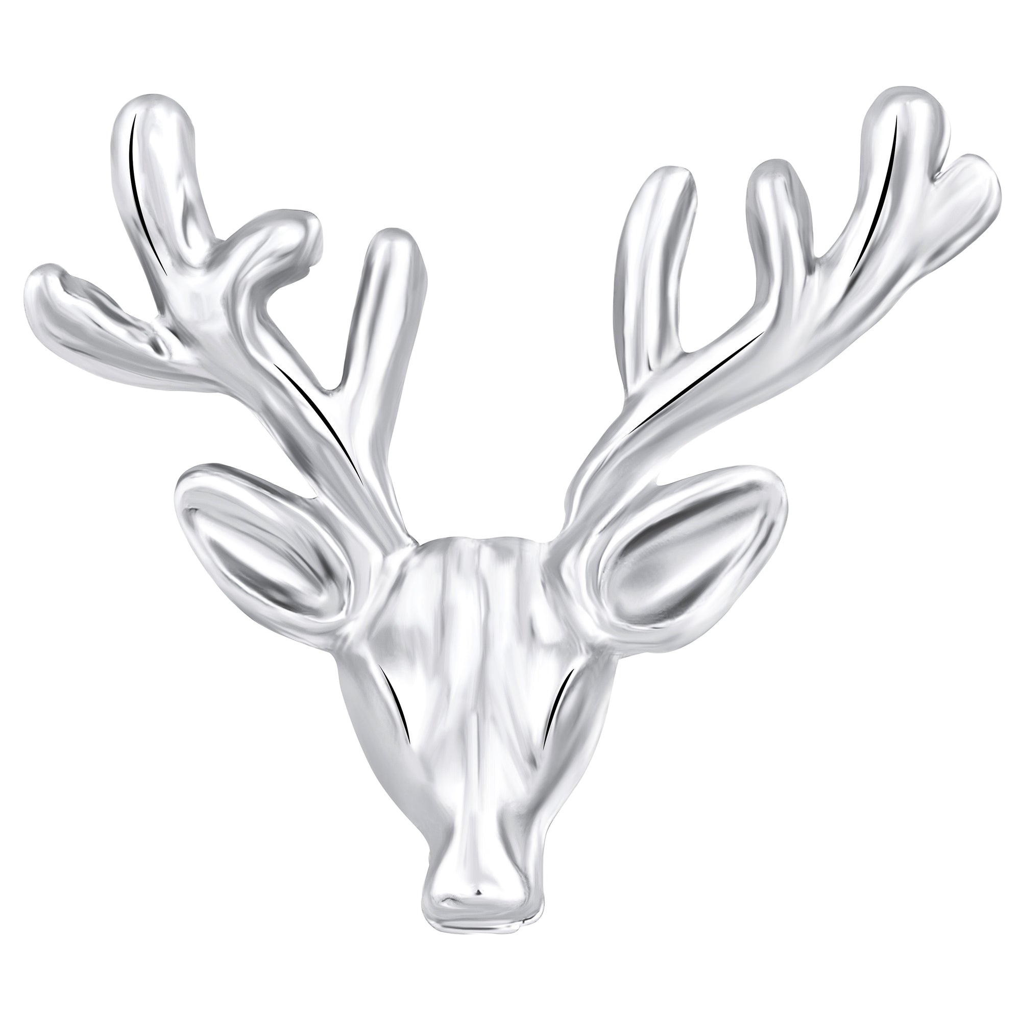Deer-Face Shaped Brooch / Lapel Pin