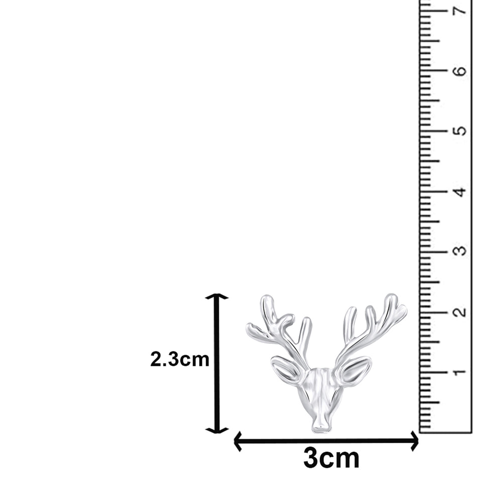 Deer-Face Shaped Brooch / Lapel Pin