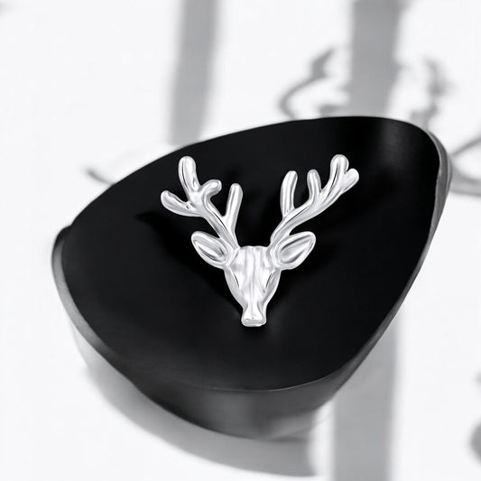 Deer-Face Shaped Brooch / Lapel Pin