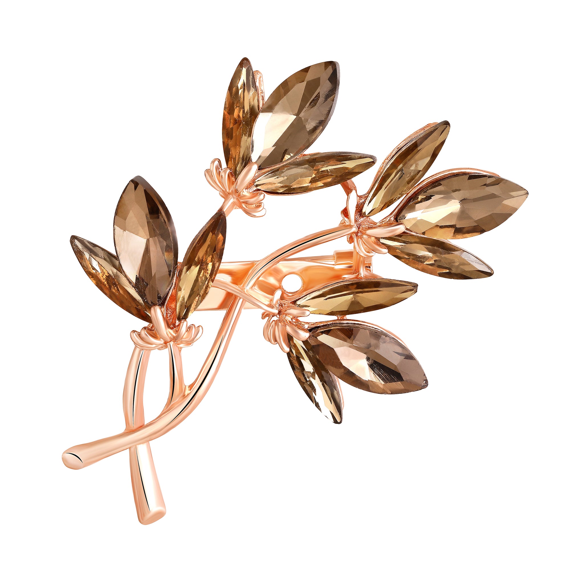 Elegant Floral Brooch Pins