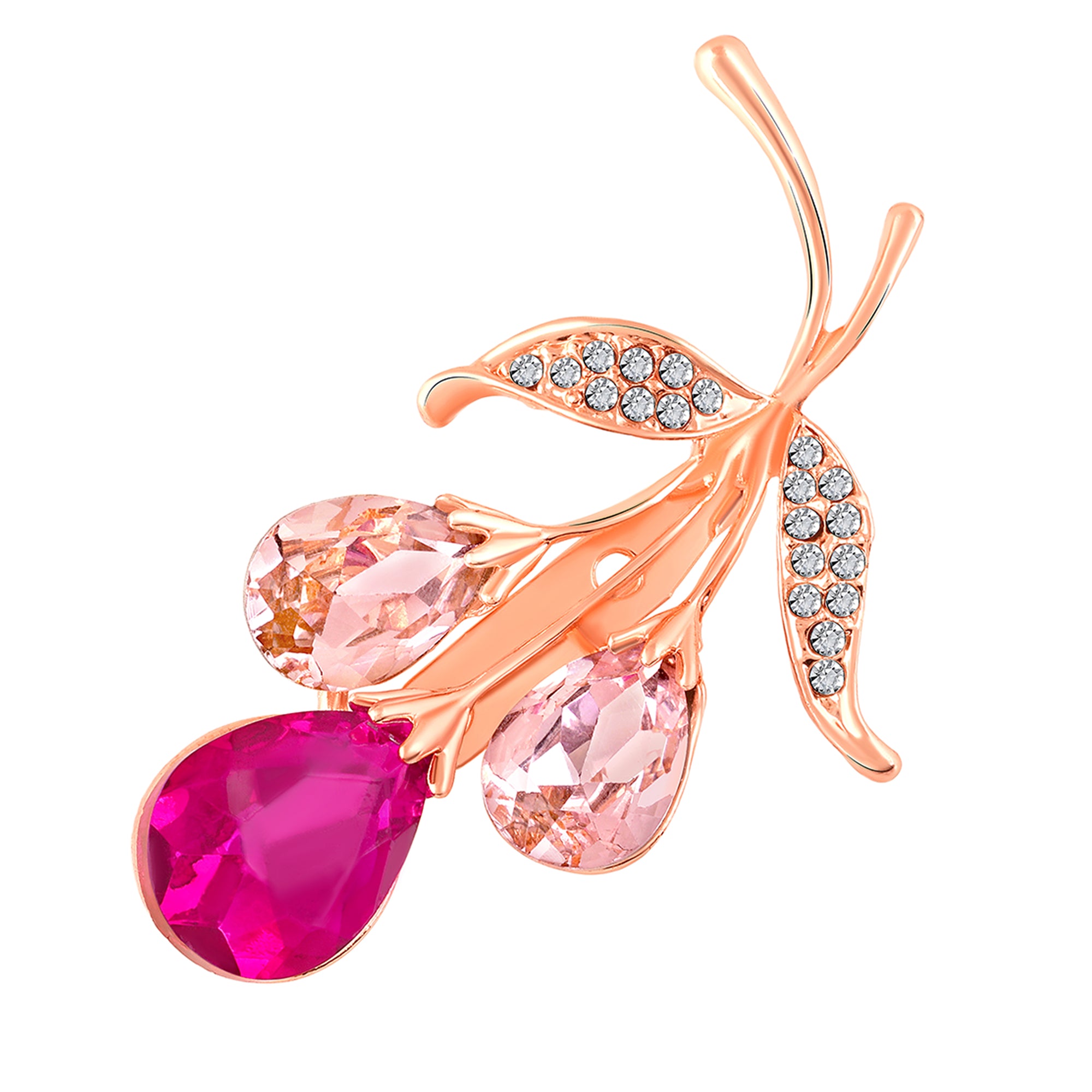 Gorgeous Flowerlet Pink Brooch / Lapel Pin