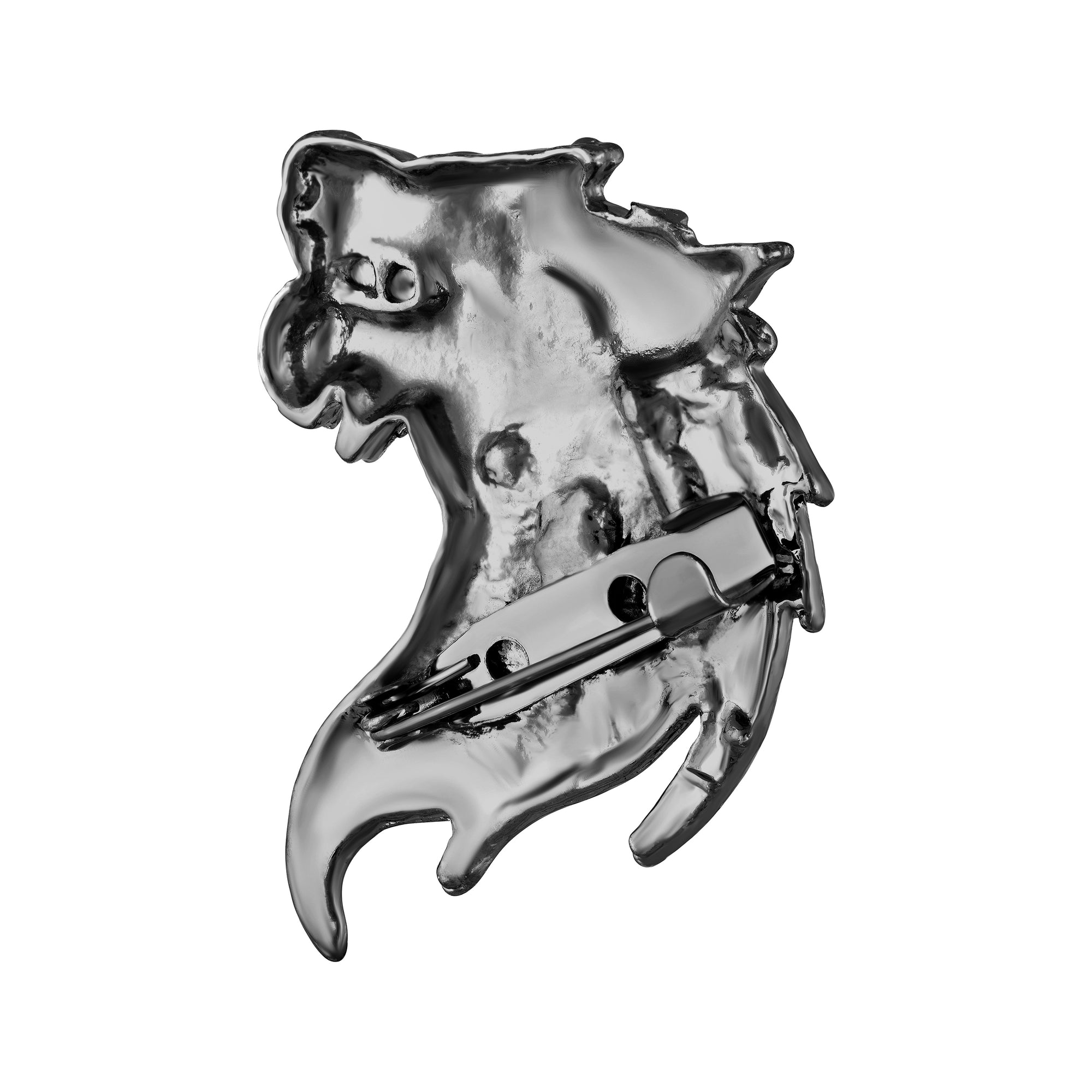 Classic Lion-Design Lapel Pin Brooch