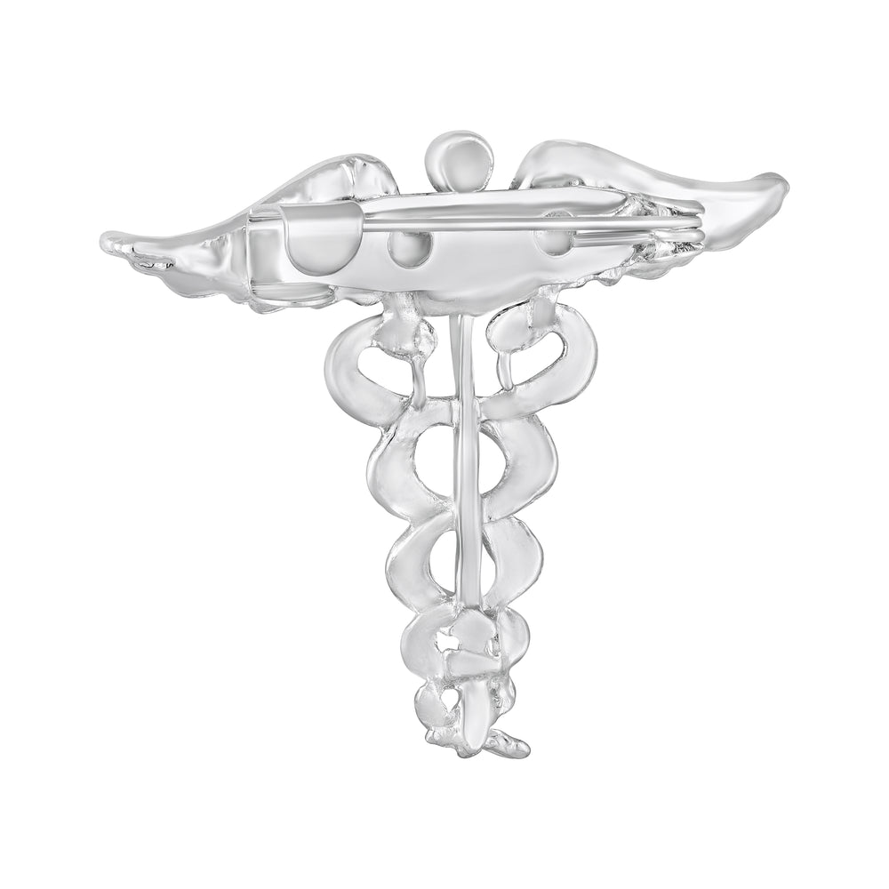 Green Meenakari Enamel Doctor Brooch