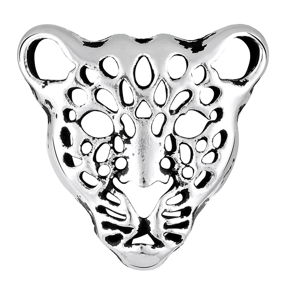 Lion-Face-Shaped Brooch / Lapel / Collar Pin