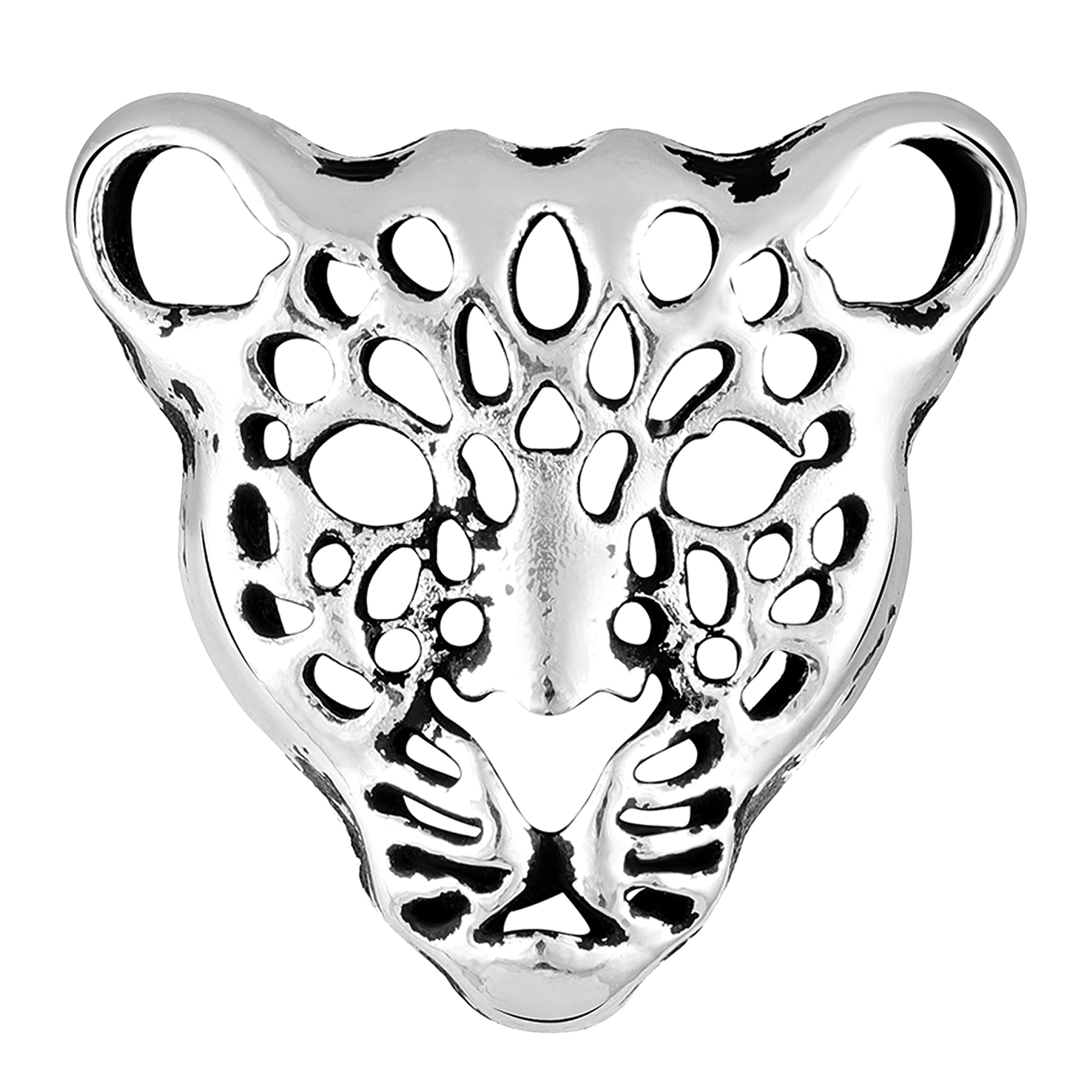 Lion-Face-Shaped Brooch / Lapel / Collar Pin