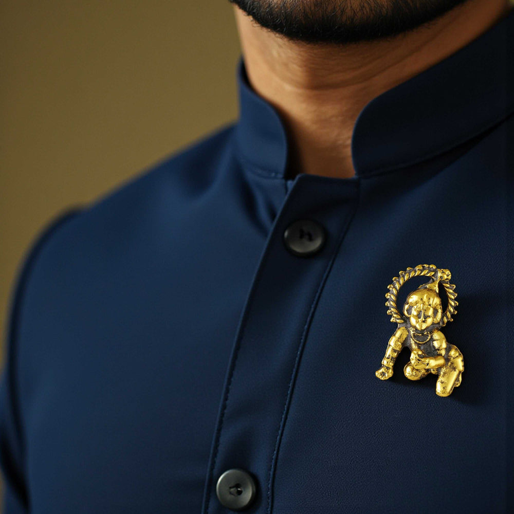 Bal Krishna Brooch Lapel Pin