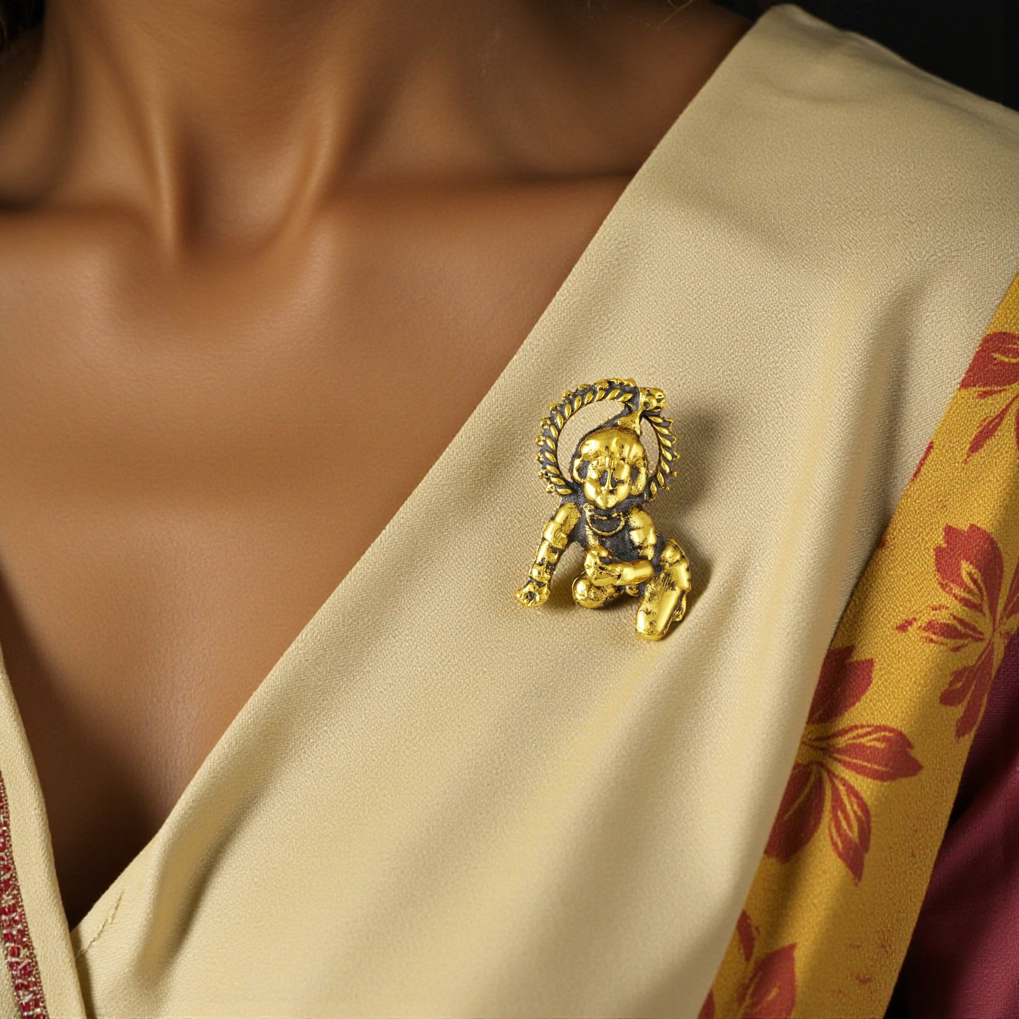 Bal Krishna Brooch Lapel Pin