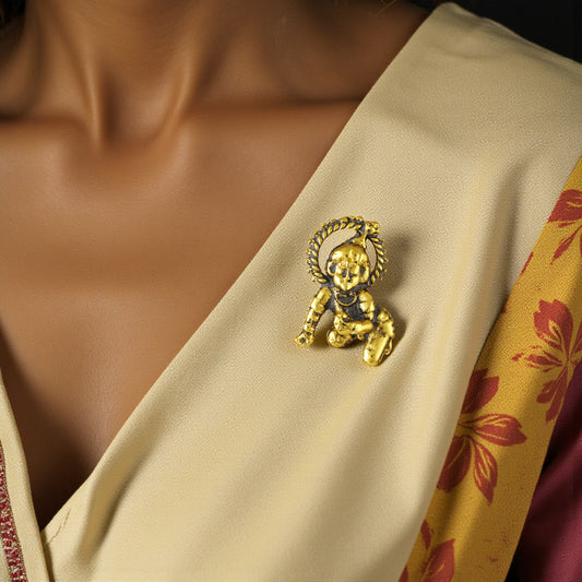 Bal Krishna Brooch Lapel Pin