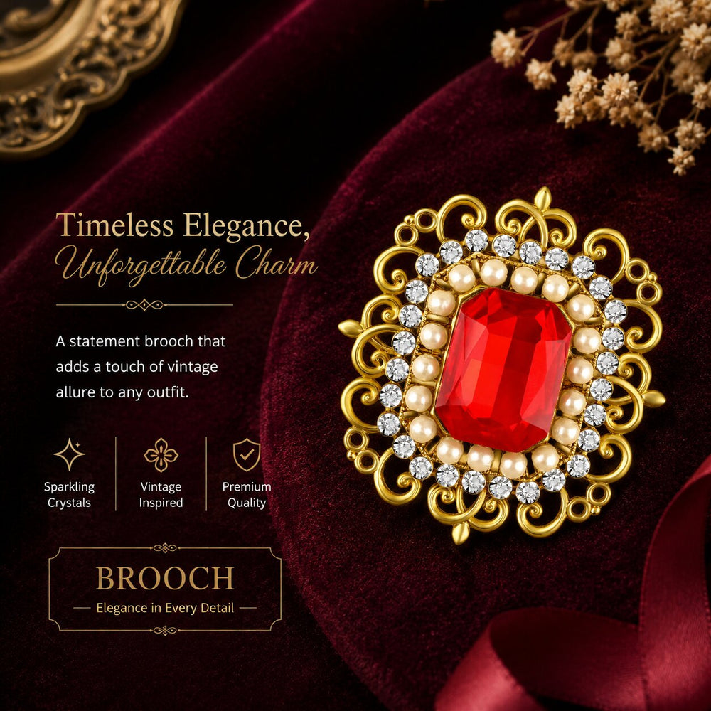 Designer Brooch Pin