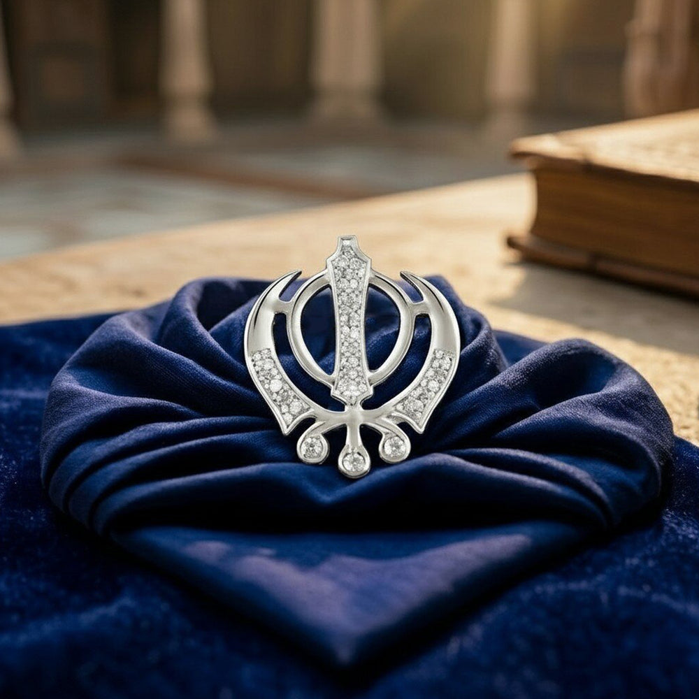 Khanda Men’s Brooch