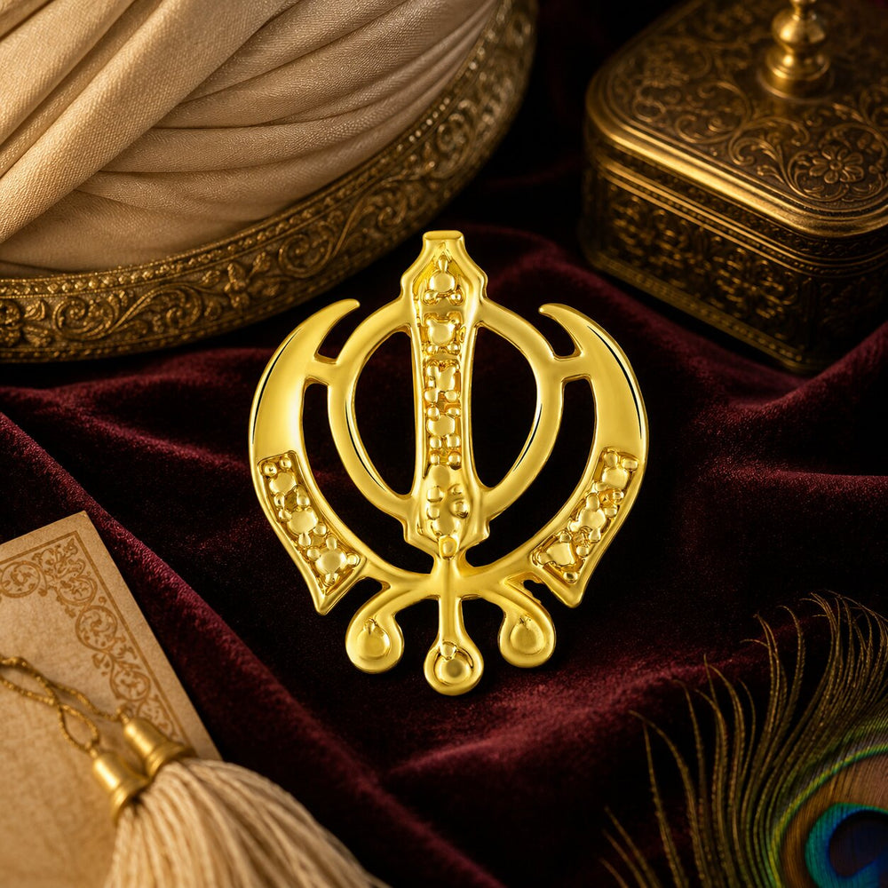 Khanda Men’s Brooch