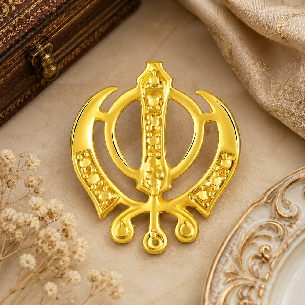 Khanda Men’s Brooch