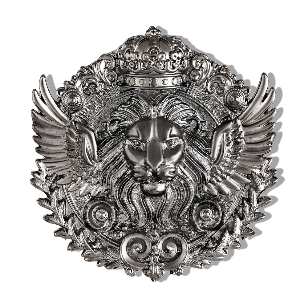 Royal Lion Crown Brooch