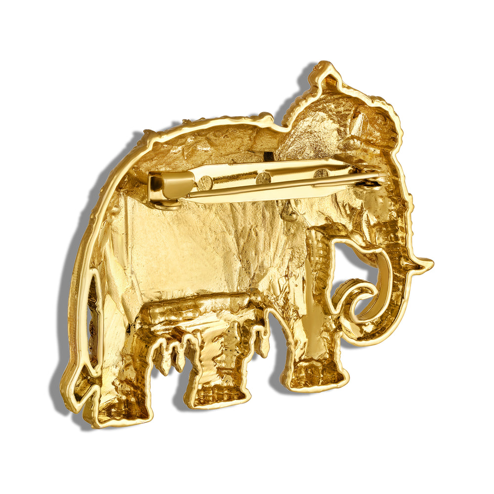 Maharaja Gajraj Elephant Brooch