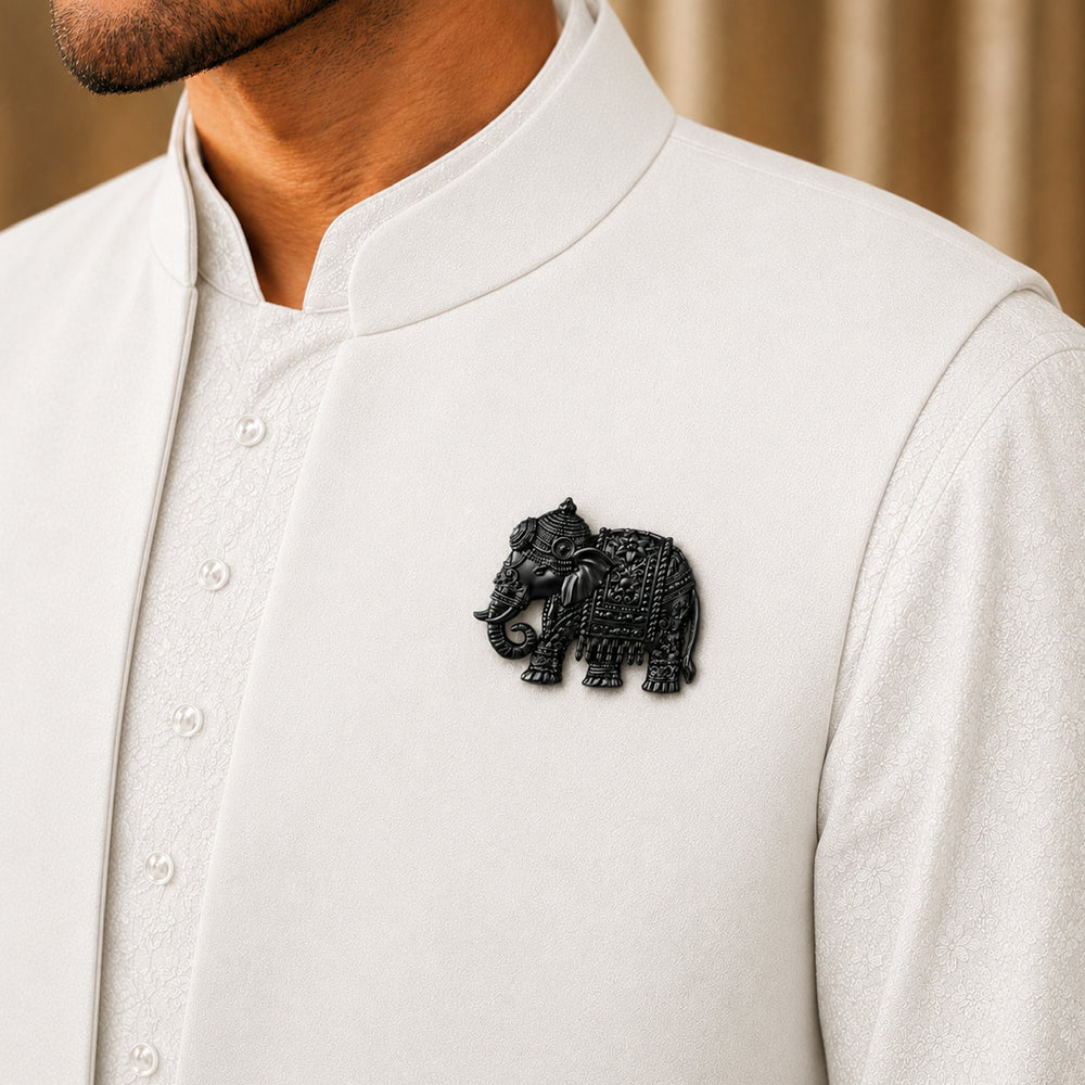Maharaja Gajraj Elephant Brooch