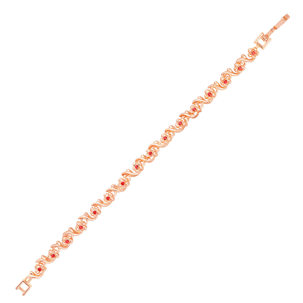 Floral and Leaves Bracelet