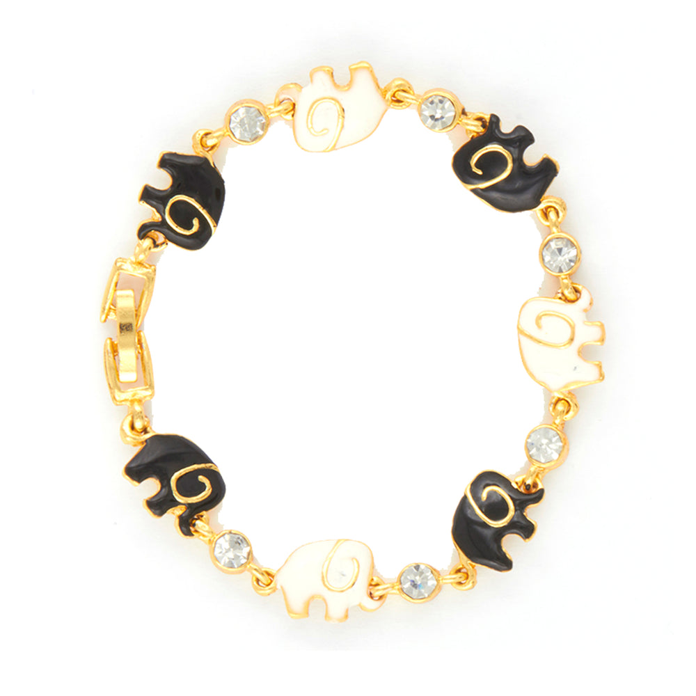 Crystal Elephant Bracelet