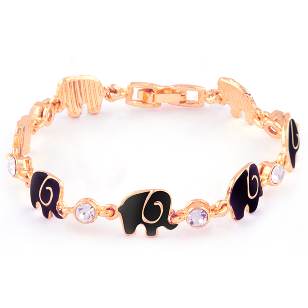 Crystal Elephant Bracelet