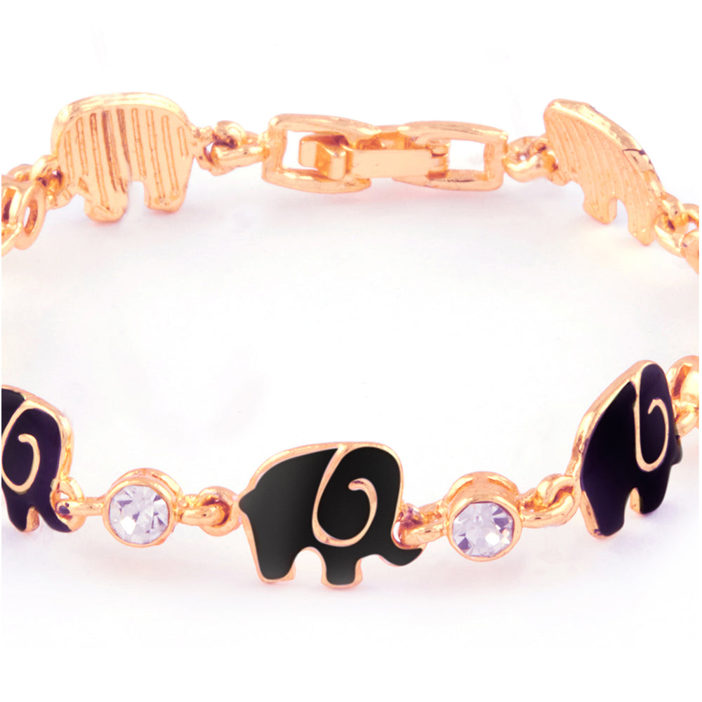 Crystal Elephant Bracelet