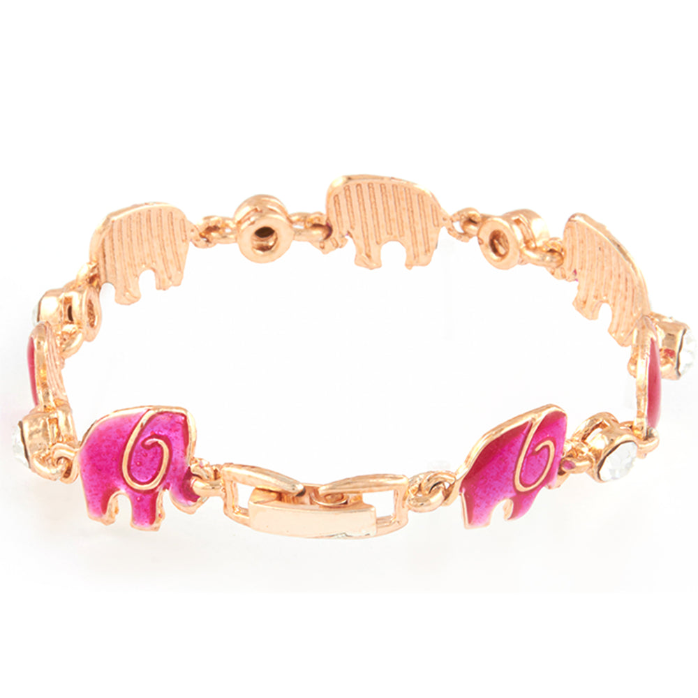 Crystal Elephant Bracelet