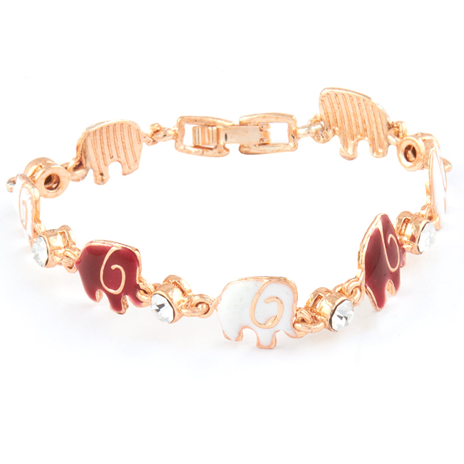 Crystal Elephant Bracelet