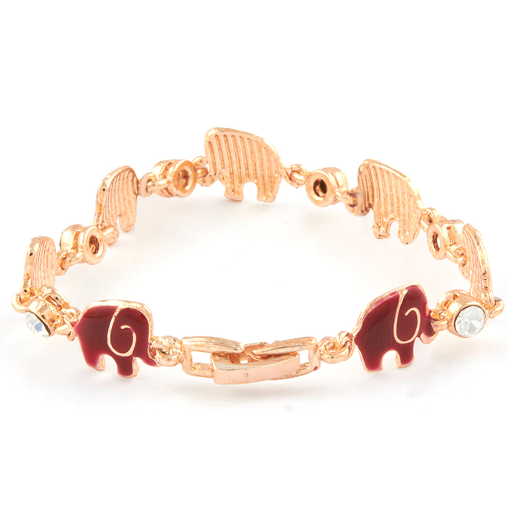 Crystal Elephant Bracelet