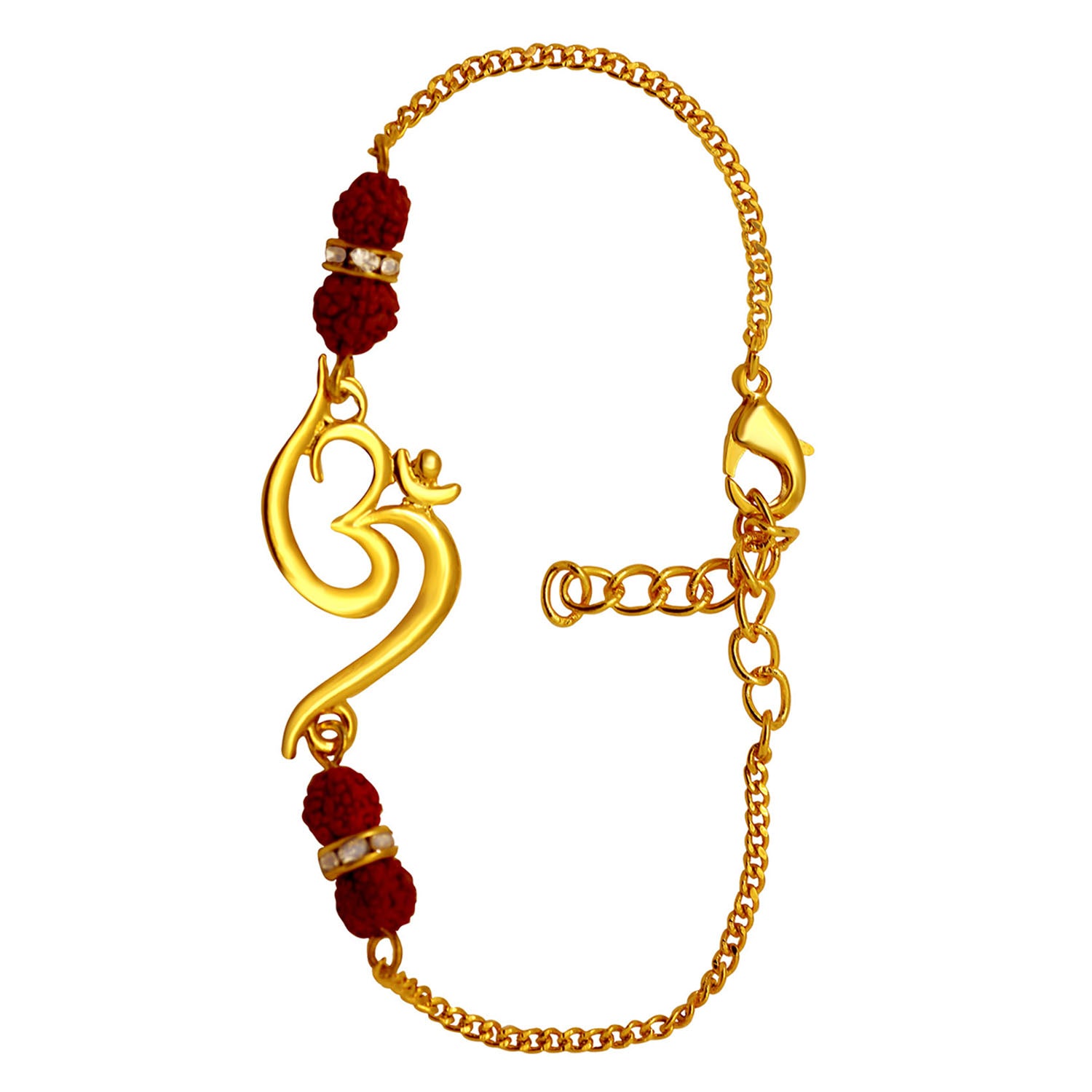 Divine Om Rudraksha Bracelet