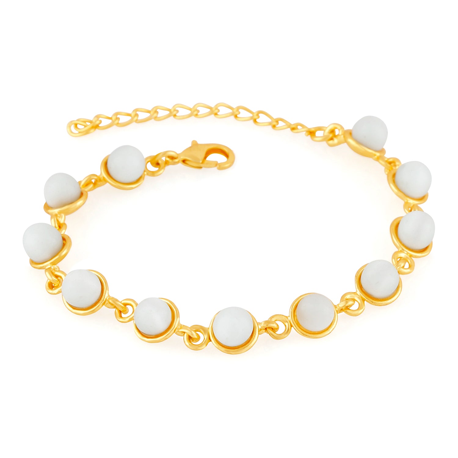 Ethereal White Monalisa Bracelet