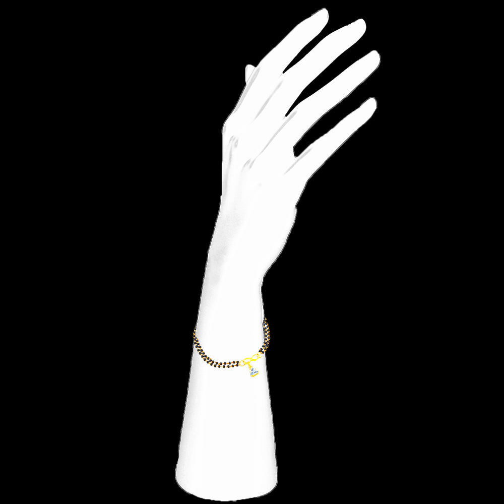 Exquisite Solitaire CZ Mangalsutra Bracelet