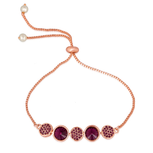 Exclusive Gleaming Crystal Link Bracelet