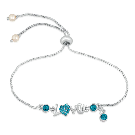 Immense Love Adjustable Crystal Bracelet