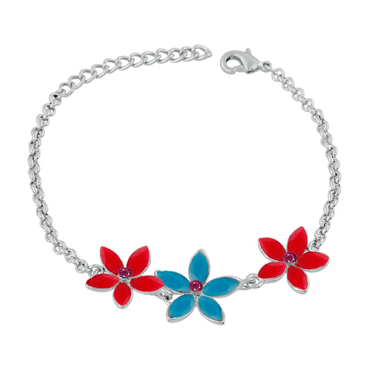 Floral Love Crystal Bracelet