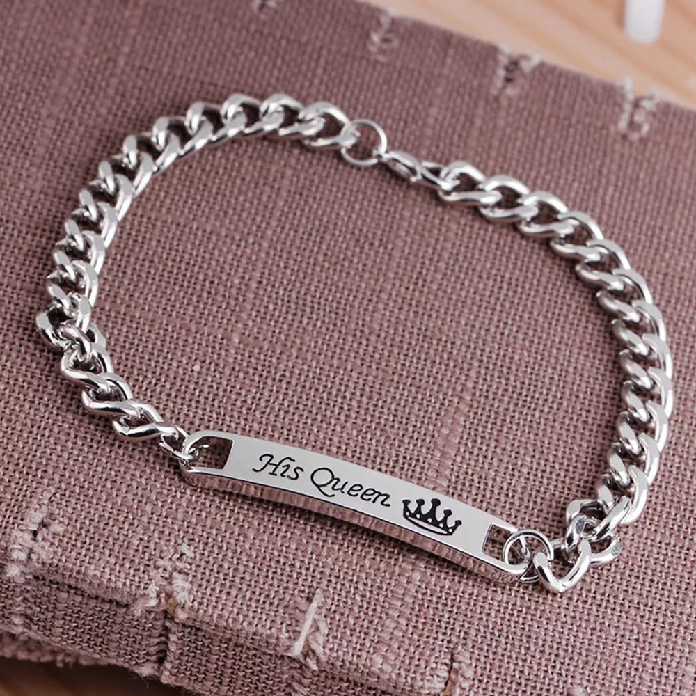 His Queeen Bracelet Valentine gift