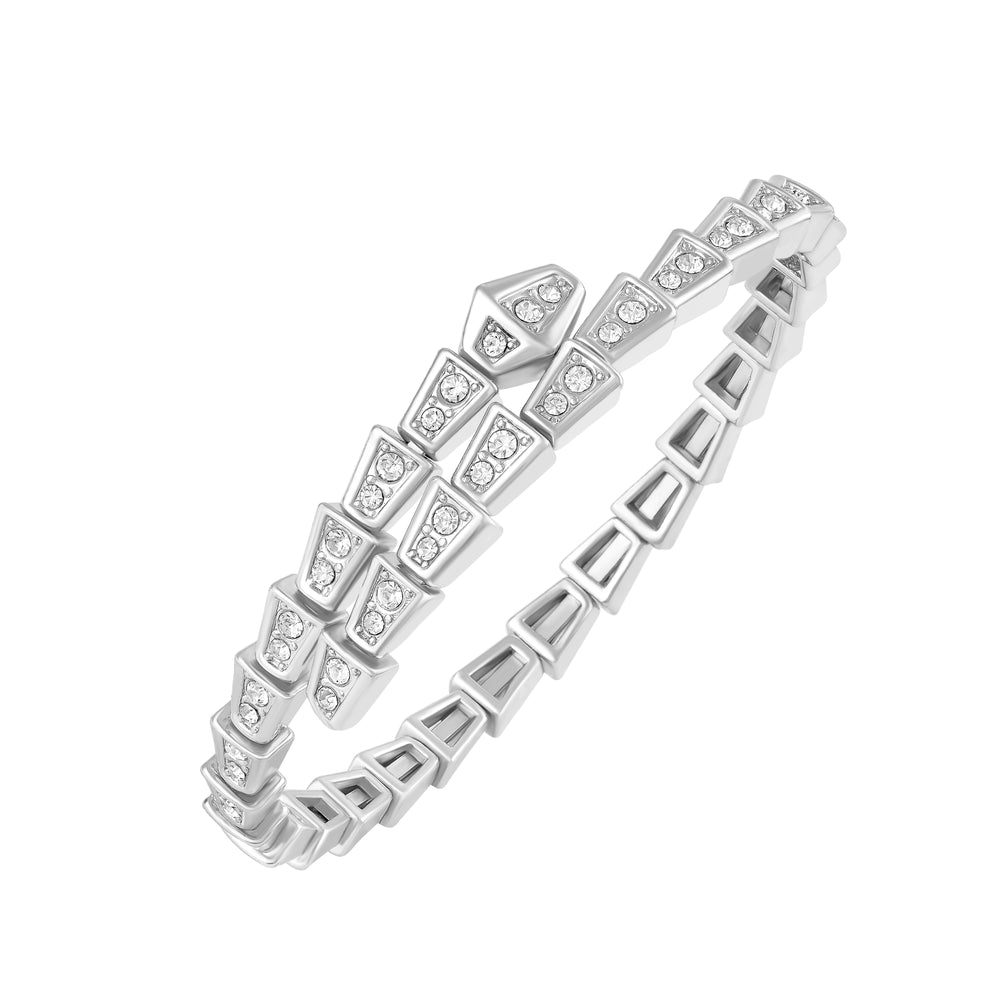 Dual Side Spikes Adjustable Bracelet